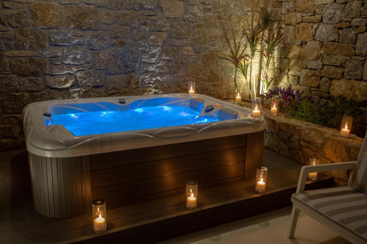 Villa Castalia By Thalassa Residence Mykonos Elia  Bagian luar foto