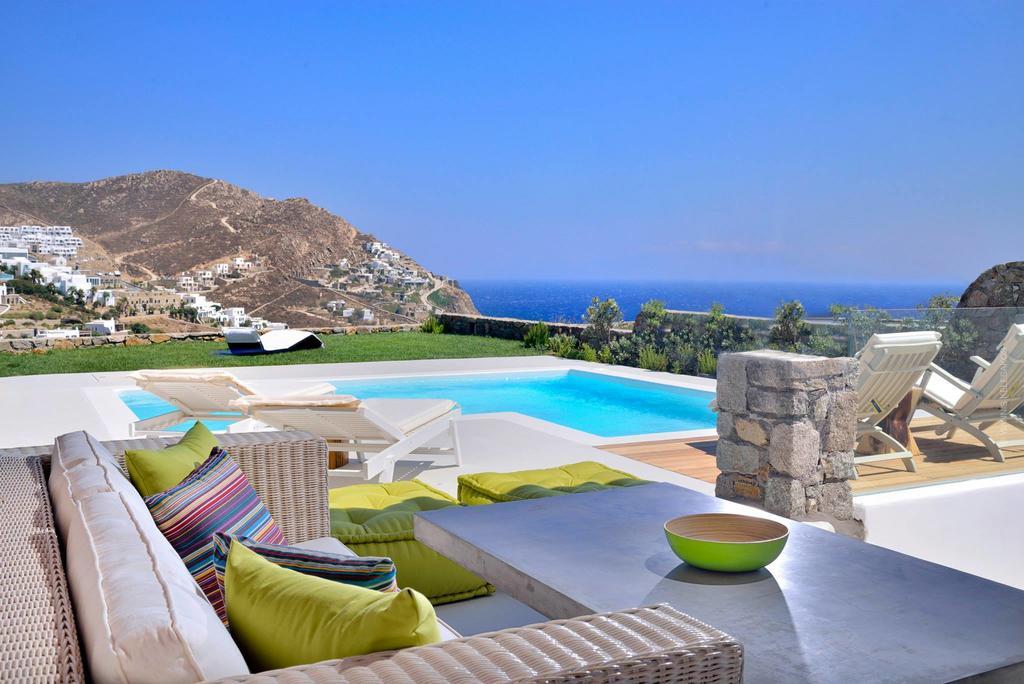 Villa Castalia By Thalassa Residence Mykonos Elia  Bagian luar foto