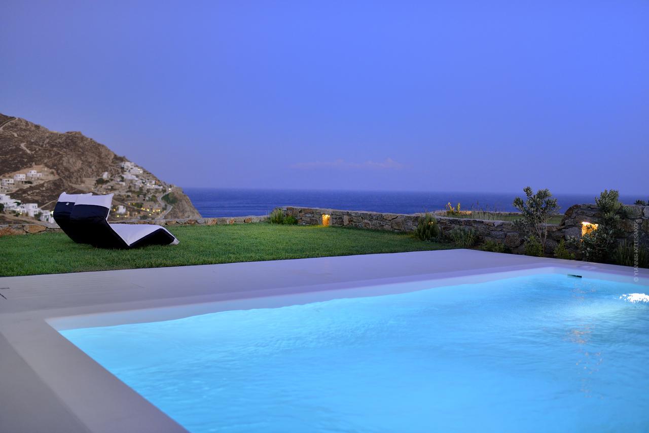 Villa Castalia By Thalassa Residence Mykonos Elia  Bagian luar foto