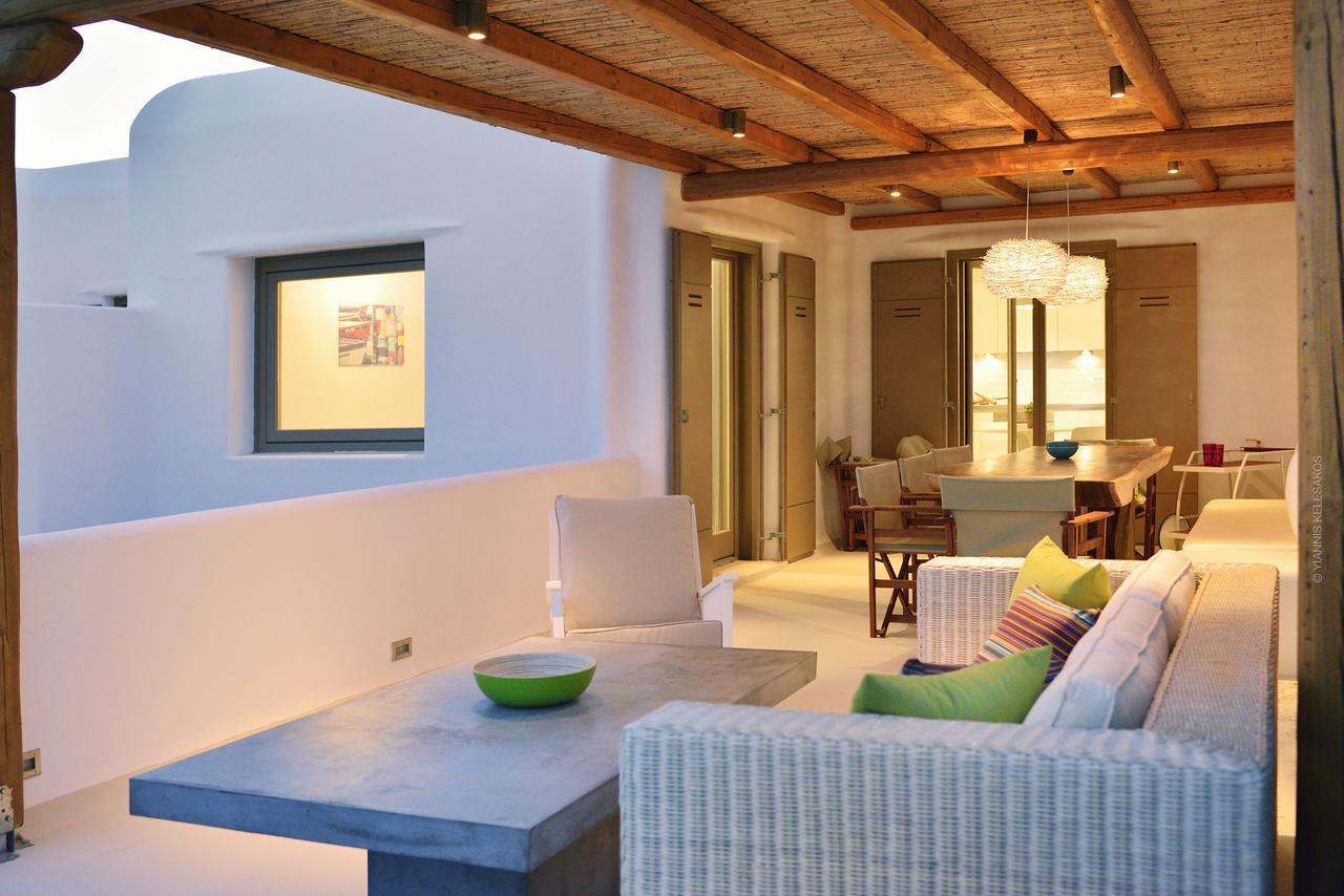 Villa Castalia By Thalassa Residence Mykonos Elia  Bagian luar foto