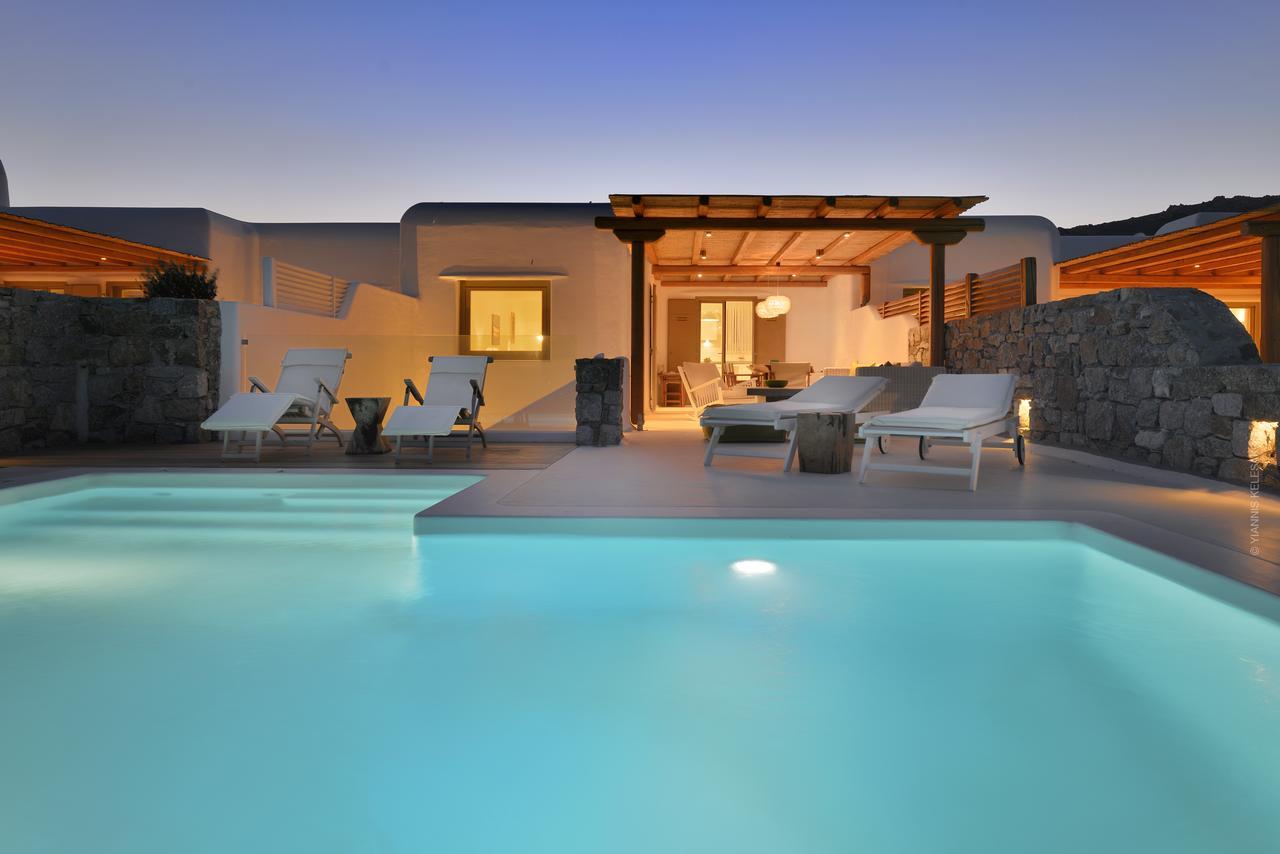 Villa Castalia By Thalassa Residence Mykonos Elia  Bagian luar foto