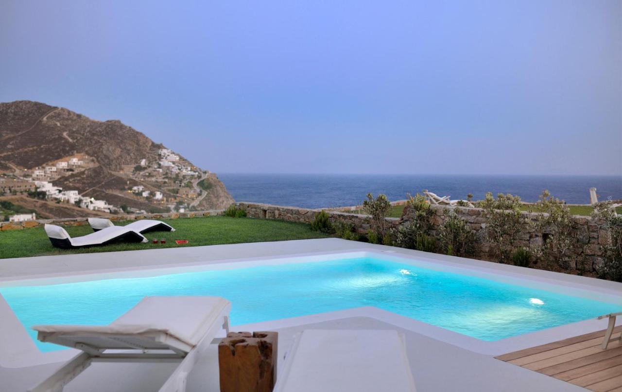 Villa Castalia By Thalassa Residence Mykonos Elia  Bagian luar foto